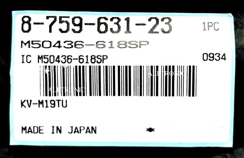 Obsolete CRT TV Controller / Micro Processor IC M50436-618SP = 616SP DIP52 MITSUBISHI