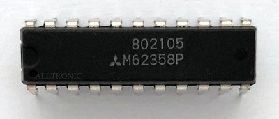 Color TV / Monitor D-A Converter IC M62358P Dip22 Mitsubishi
