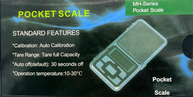 Electronic Pocket Digital Weighing Scale 100/300/500GM @ 0.01GM Precision Weighing
