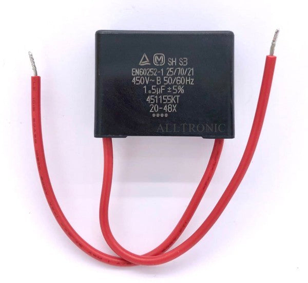 Original AC Capacitor 1.5uf 450v 50/60HZ +-5% MN4010392ZM Mastsushita