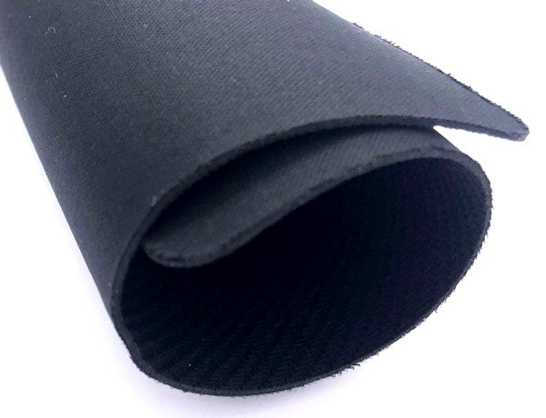 Anti slip Mousepad / Mouse Pad 180 x 220 x 1.3mm Smooth Fabric Surface - Black