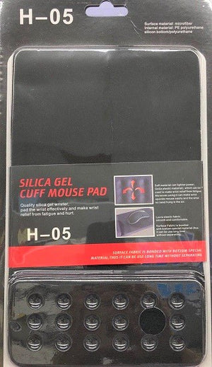 Antislip Ergonomic Mousepad with wristrest / Mouse Pad H-05 / H05 Black