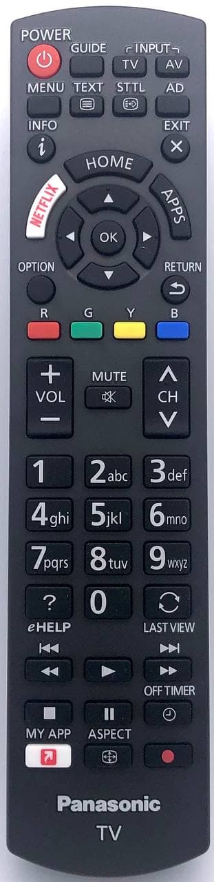 Genuine LED Smart TV Remote Control N2QAYB001188 for Panasonic