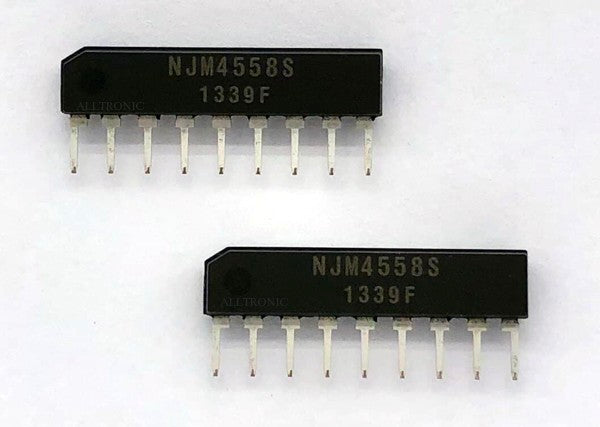 Audio Dual Operational Amplifier IC NJM4558S SIP9 JRC -  General Audio