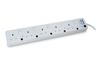 Powerpac 5 Way 6meter Power Socket Extension safety Pp6885N