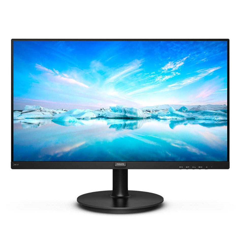 Philips 241V8 Black 23.8 Inch LCD Monitor Full HD IPS ( VGA / HDMI Port )