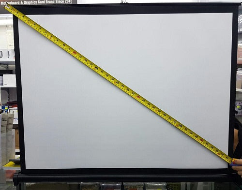 Portable Table Projector Screen 40" 4:3 MWA Material