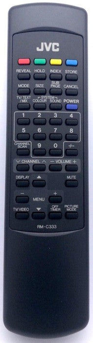Genuine CRT TV Remote Control RMC333 / RM-C333-2C JVC