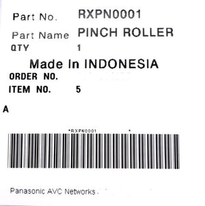 Genuine Audio Cassette Pinch Roller RXPN0001 Panasonic