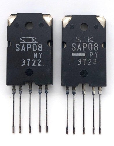Genuine Audio Amplifier Darlington Transistor SAP08N / SAP08P Y-Rank Sanken Japan