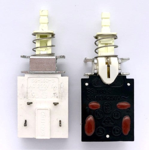 TV Power Switch / On/Off Switch SS-160-3 / SS1603C 5A/80A250V 4Pin PCB Mount