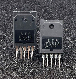 Genuine TV Power Switching Regulator IC STRF6513 / STR-F6513 Sip5 Sanken