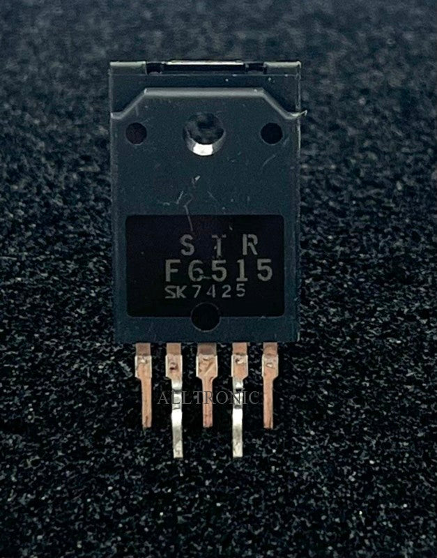 TV IC Power Switching Regulator STRF6515 / STR-F6515 Sip5 Sanken - Bulk Loose Pack
