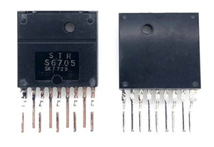 Genuine TV/VCR Power Switching Regulator IC STRS6705 / STR-S6705 Sip9 Sanken