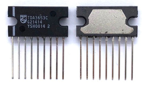 Orig CRT TV Vertical Deflection IC TDA3653C SIP9 Philip