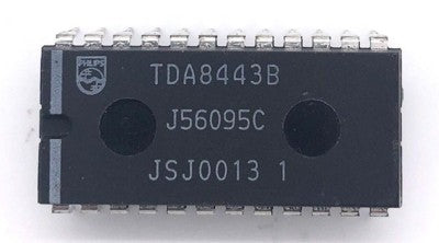 TV Video Bus controlled YUV/RGB IC TDA8443B Dip24 Philips