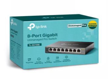 TP-Link TL-SG108E 8-Port Gigabit Easy Smart Switch