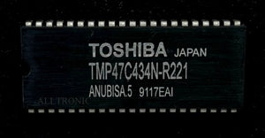 Color TV / VCR Controller IC TMP47C434AN-R221 = ANUBISA.5 Dip42 Toshiba