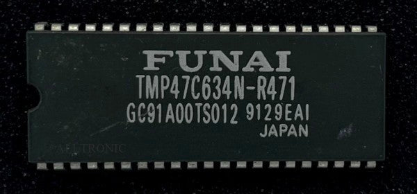 Color TV / VCR Controller IC TMP47C634AN-R471 DIP42 Funai / Toshiba