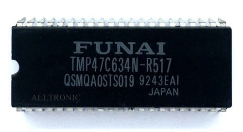 Original Color TV / VCR Controller IC TMP47C634N-R517 = QSMQAOSTS019 DIP42 Funai