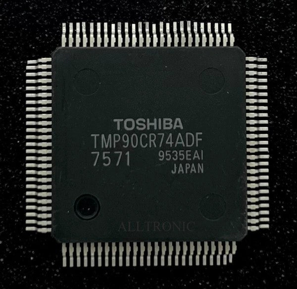 Color TV/VCR Controller IC TMP90CR74ADF-7571 QFP100 Toshiba