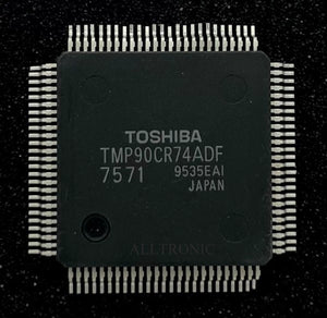 Color TV/VCR  Controller IC TMP90CR74ADF-7571 QFP100 Toshiba
