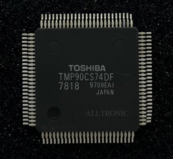 Color TV/VCR Controller IC TMP90CS74DF-7818 QFP100 Toshiba