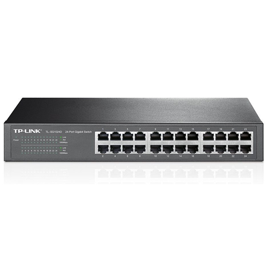 TP-Link TL-SG1024D 24-Port Gigabit Desktop Rackmount Switch