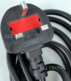 Power Cord 3Pin UK to C13 3Meter 0.75mm2 with Safety Approved Mark