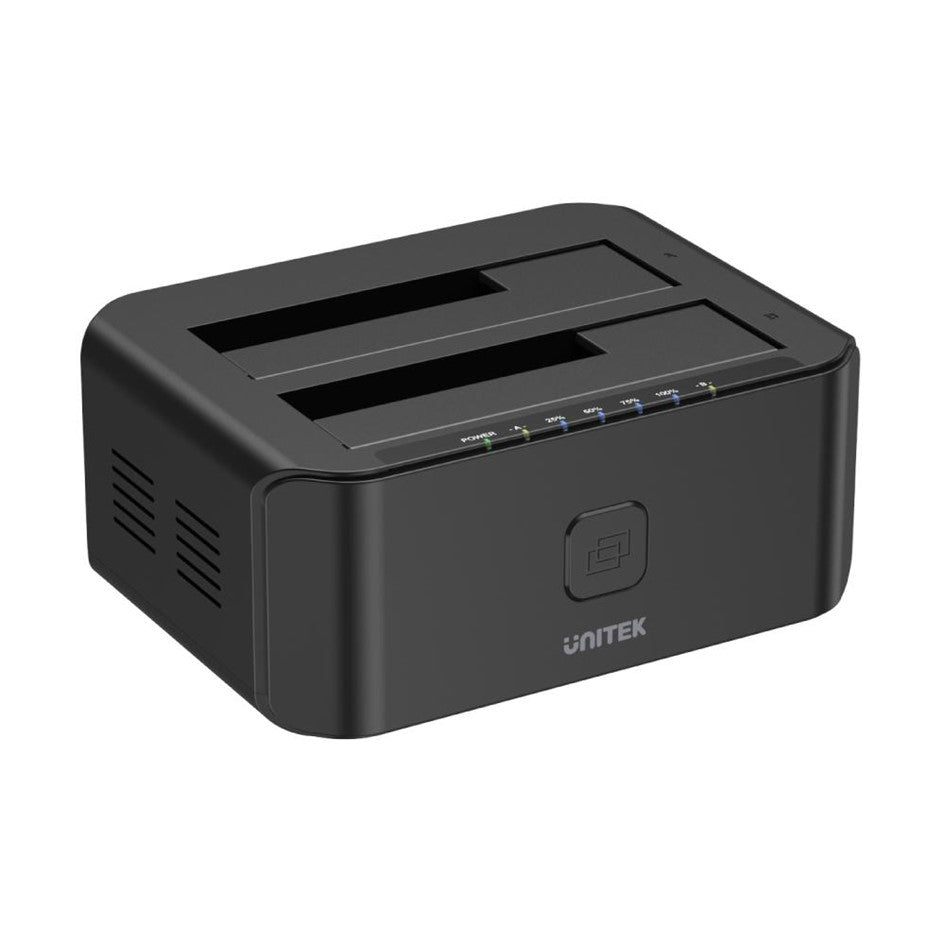 Unitek USB3.0 Dual Bay Docking Station( For SSd & HDD 2.5" /3.5") With UASP and Offline Clone function Model: Y-3032