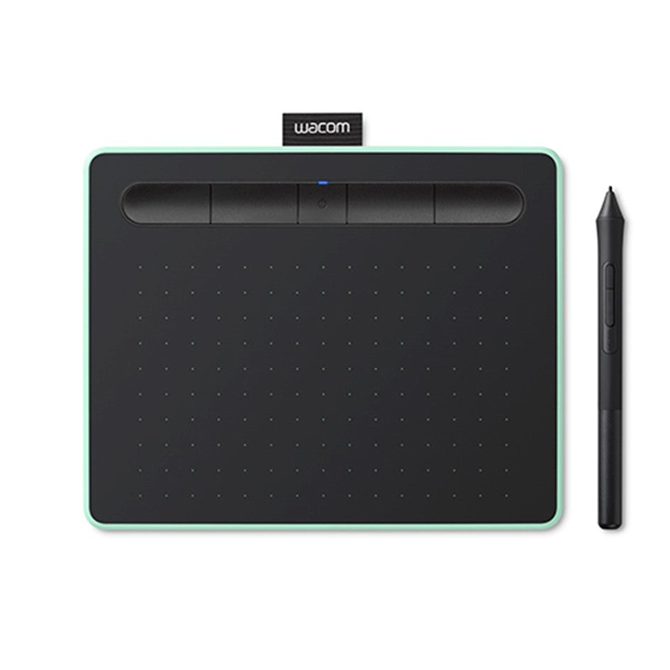 Wacom Intuos M with Bluetooth Pistachio ( CTL-6100WL/E0-CX) Drawing Tablet with 3 Free Creative software downloads