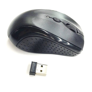 OEM Wireless Mouse 2.4Ghz YR802 Black (Up to 10 Meter Range)