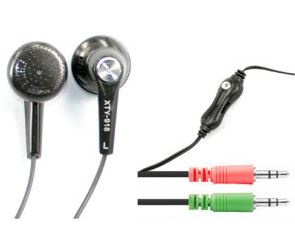 How to use online earphone mic in pc