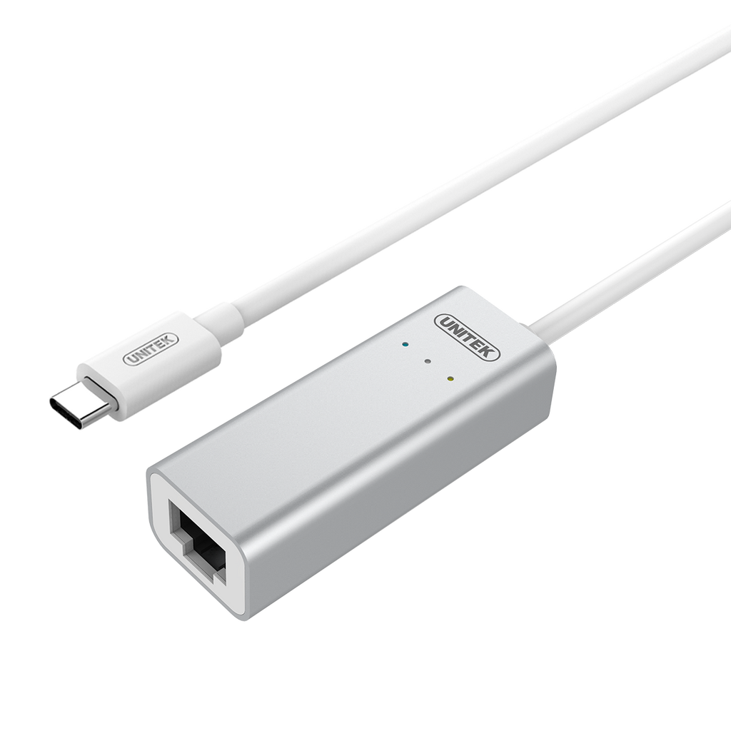 USB3.1 Type-C Aluminum Gigabit Ethernet Converter Unitek Y-3465