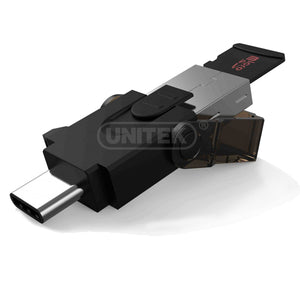 Unitek Y9320 Usb3.0 Type C Micro Sd Card Reader