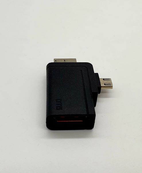 OTG Adaptor USB 3.0 / USB2.0 MicroB/ USB Unitek - YA021BLK