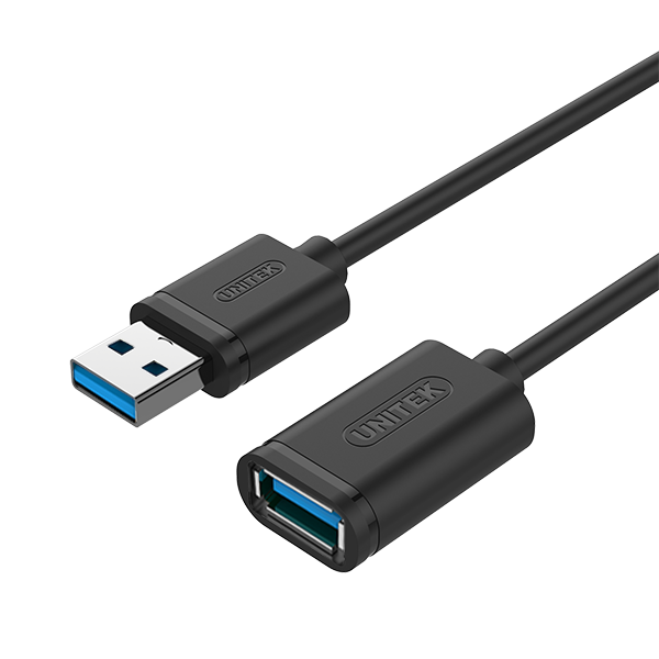 USB3 Type A  Male/Female Cable 1Meter USB Type A/M - Type A/F  - YC457BBK Unitek