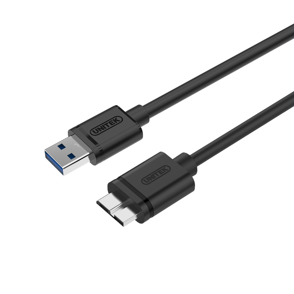 USB3 AM to Micro BM Cable 2Meter (Male/Male) Y-C463GBK Unitek