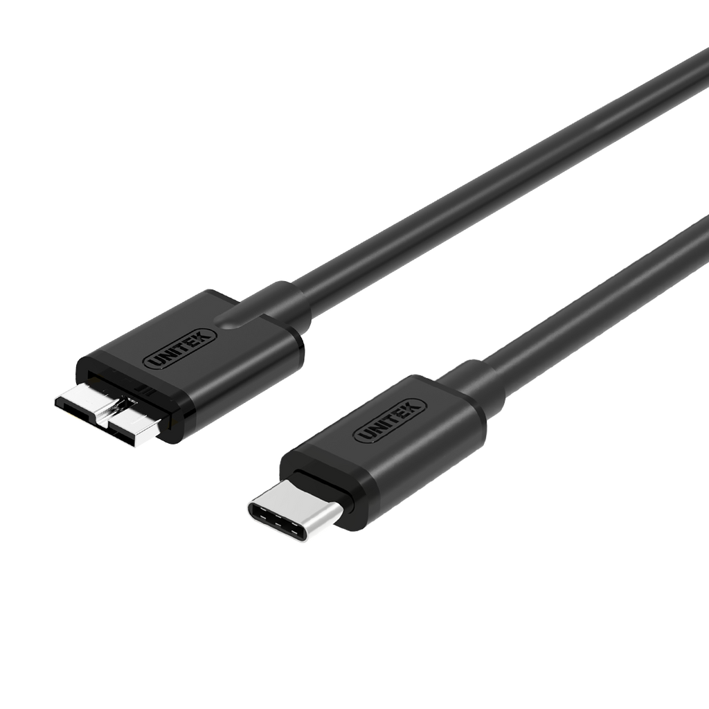 USB3.1 TypeC to Micro B Male/Male Cable 1Meter Y-C475BK Unitek