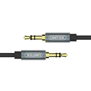 Premium Aux 3.5mm Audio Cable 3.5mm Male to Male (M/M) 1Meter Y-C926ABK Unitek