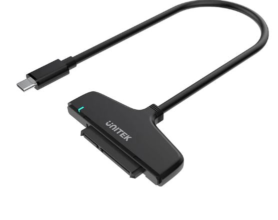 USB 3.1 Type C to 2.5" SATA III Adapter SmartLink Manta Unitek Y1096A