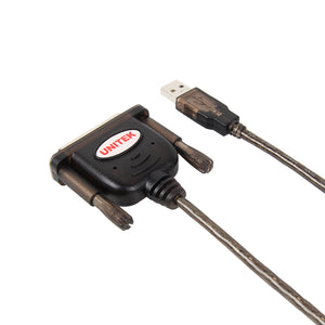 USB to Parallel Cable (DB25F) 1.5Meter Y121 Unitek