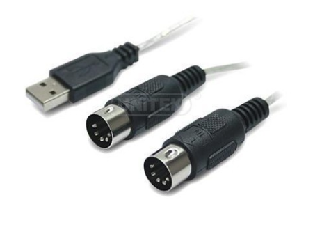 USB to MIDI Converter / USB MIDI Cable OEM UM002 (support Win only)