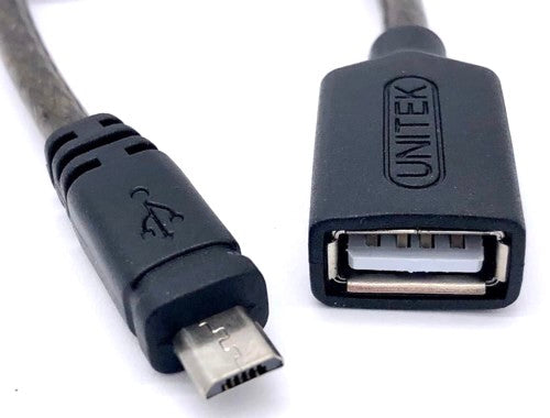 OTG Cable USB2.0 A Female to Micro B Male Male Y-C438 Unitek
