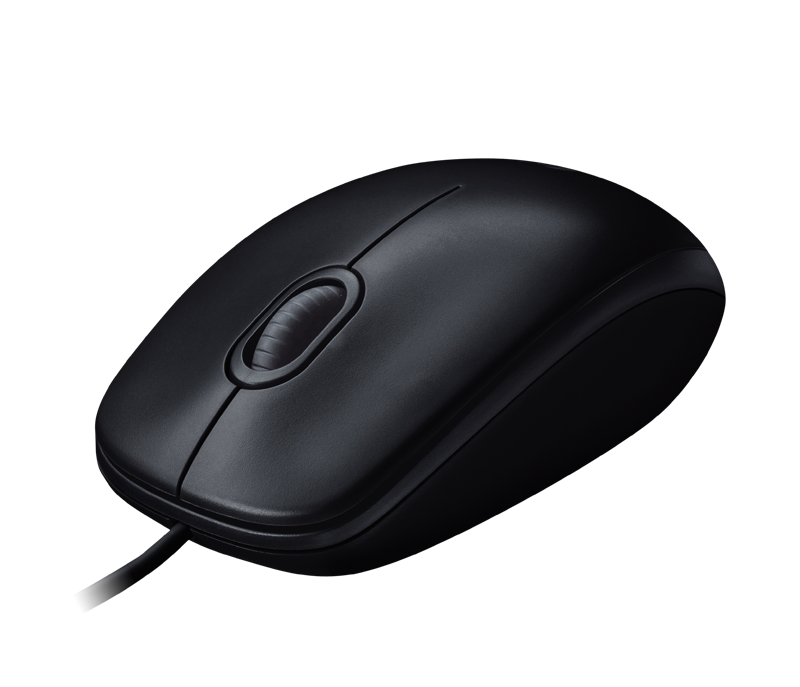 Logitech Wired USB Optical Mouse M100R Black 3yrs Warranty