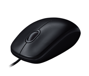 Logitech Wired USB Optical Mouse M100R Black 3yrs Warranty