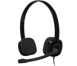 Logitech Stereo Headset H151 Black 1yr warranty