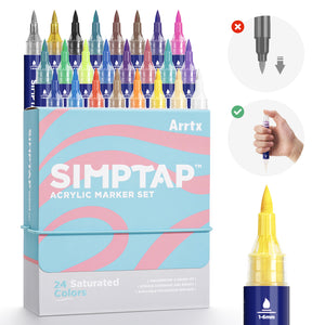 Arrtx Acrylic 24 Marker Simptap