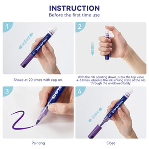 Arrtx Acrylic 24 Marker Simptap