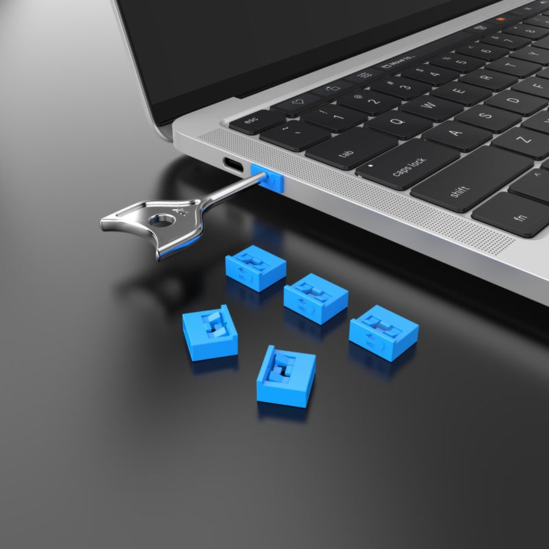 10PCS USB A Port Blocker with 1 Key / Locking USB Port / Dust Blocker ...